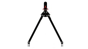 Towbar Com Regulagem Adaptável