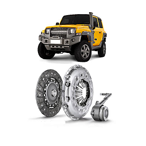 KIT EMBREAGEM RANGER TROLLER T4 ESTRIAS PLATO/DISCO/ATUADOR LUK 6273032330