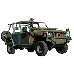 JOGO DE PORTA MILITAR AGRALE MARRUÁ AM11 VTL REC ½ Ton - METRALHADORA