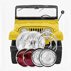 kit Iluminação Jeep CJ5 Ford / Willys