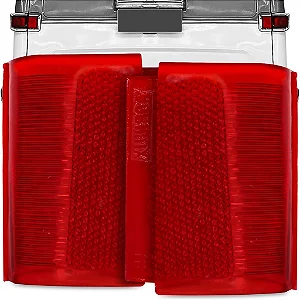 LENTE RETA TRASEIRAS RURAL F75 FORD / WILLYS