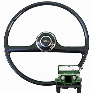 Volante De Direção Jeep Ford CJ5 Completo