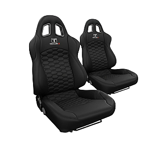 BANCO PARA TROLLER RALLYE DESIGN STRADALE EM COURVIN (PAR) PRETO