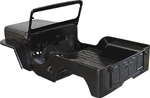 Kit De Carroceria Completa em Aço Jeep Willys CJ3B (1953-1954) "Cara de Cavalo"