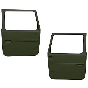 Kit Porta Dianteira Direita e Esquerda Em Fibra Toyota Bandeirante (1985 a 2001)