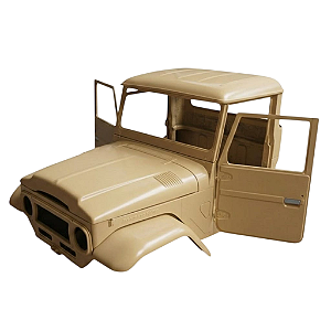 CABINE EM FIBRA TOYOTA BANDEIRANTE PICK-UP BEGE