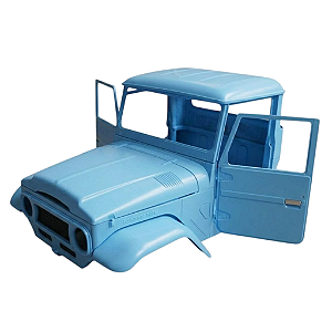 CABINE EM FIBRA TOYOTA BANDEIRANTE PICK-UP AZUL