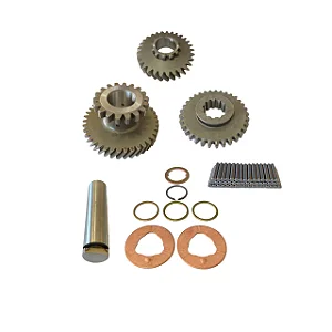 KIT ENGRENAGENS CARRETÃO PINO REDUZIDA JEEP RURAL F75 WILLYS 4X4 TODOS
