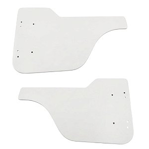 Porta Em Fibra Para Jeep Willys / Ford CJ5 (Direita+Esquerda) Branca
