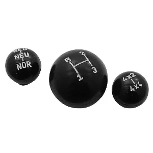 JOGO DE BOLA DE CÂMBIO 3M CLARK 51MM 4X4 E RED PRETA 35MM JEEP RURAL F75 - WILLYS