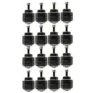 Kit Calço Coxim De Carroceria De Santoprene 1.5" Toyota Bandeirante