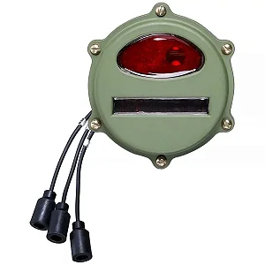 Lanterna Traseira Militar 24V Serie M Vermelha M37 M38 M35 M151