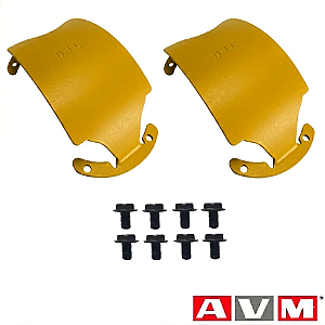 Protetor diferencial Dana 44 AVM Jeep Willys-Rural-F75/ Troller / F1000 - Amarelo