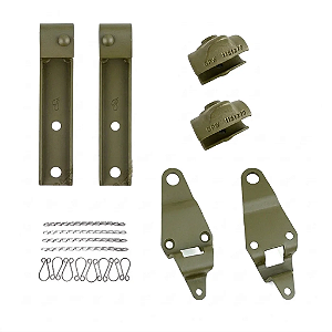 SUPORTE DO CAJADO JEEP FORD GPW - KIT