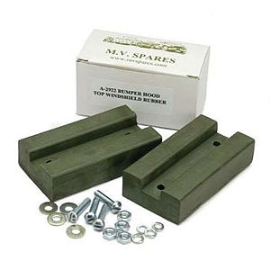 Conjunto de Apoio do Para-brisa A-2922 - Borracha EPDM (MB/GPW 1941-1943)