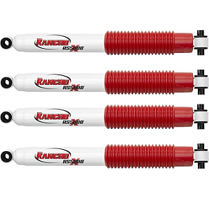 Jogo 4 Amortecedores Rancho RS55065 RS55066 Jeep Wrangler JL 2-3 Lift