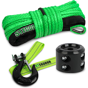 Corda de Guincho Sintética Premium | 1/4" x 50ft (15m)