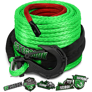 Cabo de Guincho Sintético Dyneema Premium 3/8" x 26m - 11.339kg (Verde)