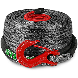 Cabo de Guincho Sintético Dyneema Premium 3/8 x 30m - 10.799.6 Kg (Cinza)