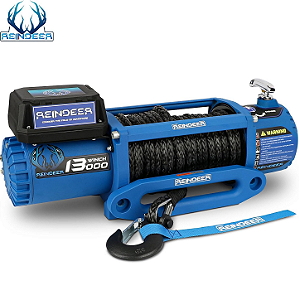 Guincho Elétrico REINDEER 13.000 lbs (5.900 kg) – Corda Sintética & IP67