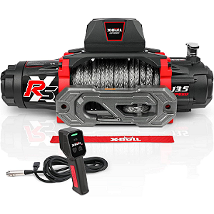 Guincho Elétrico X-BULL 13.500 LBS Série XRS – 12V com Cabo Sintético