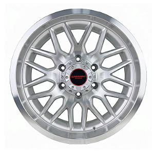 Jogo Roda Carraro Austin Silver Aro 17x9 6x139,7 ET0