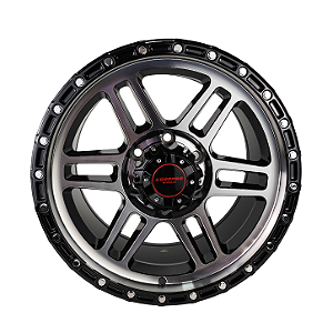 Jogo Roda Carraro Houston Black Diamond - Aro 17x9 (6x139,7) ET0