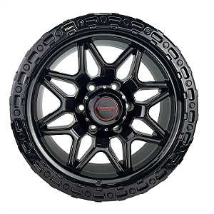 Jogo de Rodas Carraro Tucson Black Aro 17x9 6x139,7 ET12