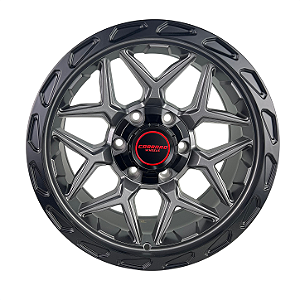 Jogo de Rodas Carraro Nashville Gray Aro 17x9 6x139,7 ET0