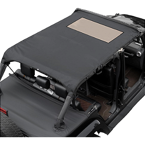 Capota de Proteção Solar Impermeável para Jeep Wrangler JKU 4 Portas (2007-2018)