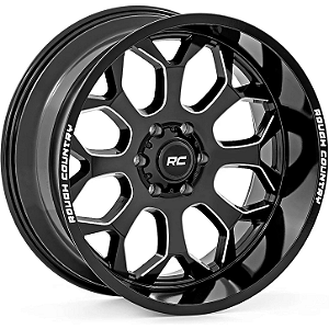 Roda Rough Country Série 96 - 22x10" | 6x5.5 | Offset -19mm (SKU: 96221012)