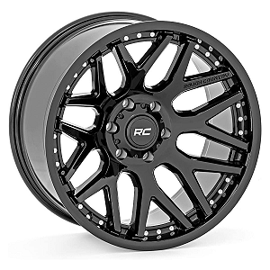Roda Rough Country Série 95 - 20x10" | 8x6.5 | Offset -19mm (SKU: 95201010)