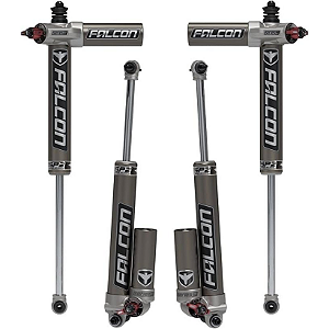 Kit de Amortecedores Falcon SP2 3.3 Fast Adjust Piggyback para Jeep Wrangler JK (Elevação de 3" a 4,5")