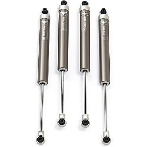 Kit de Amortecedores Monotubo Falcon 1.1 para Jeep Gladiator JT – Jogo Completo (Elevação de 5 a 8,88 cm / 2" a 3.5") – Acabamento Prata