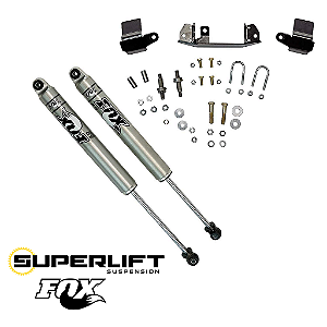 Kit Estabilizador de Direção Dupla Superlift com Cilindros FOX 2.0 – Dodge Ram 2500 e 3500 4WD (2003-2008)