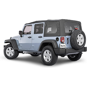 Capota de Reposição Soft Top TACTIK – Black Diamond (Jeep Wrangler JK Unlimited 4 Portas | 2010 a 2018)