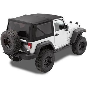 Capota Conversível Bestop Sailcloth Replace-A-Top (Preta) – Wrangler JK 2 Portas (2010-2018)