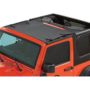 Capota Bikini Tradicional Bestop (Black Diamond) – Jeep Wrangler JK 2 e 4 Portas (2007-2018)