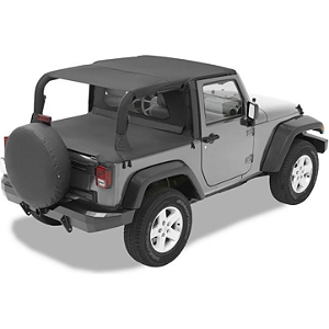 Capota Biquíni Bestop Safari-Style Black Diamond - Wrangler JK (2007-2009) 2 Portas
