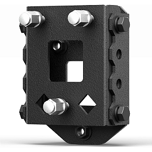 Suporte Espaçador de Pneu Sobressalente (Estepe) em Aço - Jeep Wrangler JK (2007-2018) -