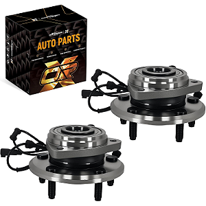 Par de Cubos de Roda Dianteiros com Rolamento maXpeedingrods 513369 (Furação 5 furos) - Jeep Wrangler JK