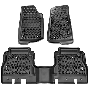 Kit de Revestimento de Piso Dianteiro e Traseiro Rugged Ridge – Jeep Gladiator JT (2020+) | Código 12987.44