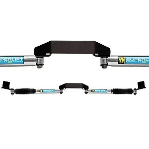 Kit Estabilizador de Direção Dupla Superlift (Cilindros Bilstein a Gás) | Ram 2500 e 3500 4WD (2003-2008)
