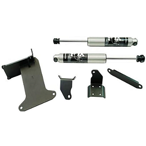 Kit Estabilizador de Direção Dupla Superlift (Cilindros FOX 2.0) | Jeep Wrangler JL e Gladiator JT (2018-2023)