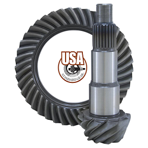 Conjunto de Coroa e Pinhão USA Standard Gear 4.56 para Diferencial Dianteiro Dana 30 Rotação Reversa - Jeep Wrangler JK / JKU (ZG D30SR-456JK)