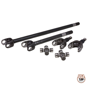 Kit de Semi-Eixo Dianteiro em Aço Cromado 4340 para Jeep Wrangler JK Rubicon (Padrão EUA)