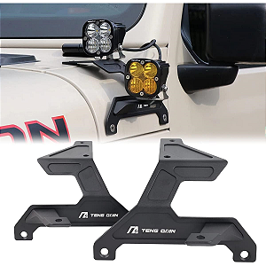Kit de Suportes de Elevação Dupla para Para-brisa Inferior Tengqian (Jeep Wrangler JL)