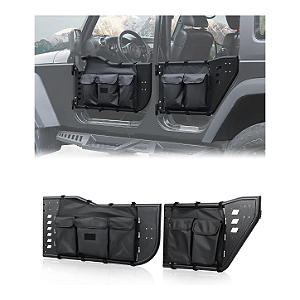 Portas Tubulares Off-Road Summer Doors com Bolsas para Jeep Wrangler JK Unlimited (2007-2018) – 4 Portas