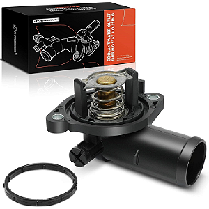 Conjunto de Caixa do Termostato de Arrefecimento com Válvula e Junta A-Premium - Para Motores Pentastar 3.6L V6 (Jeep, Dodge, Chrysler, VW)