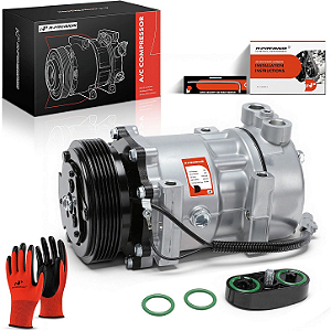 Compressor de Ar Condicionado com Embreagem A-Premium - Para Jeep Wrangler, Cherokee e Dodge Dakota (1996 a 2002) | Conector de 1 Pino